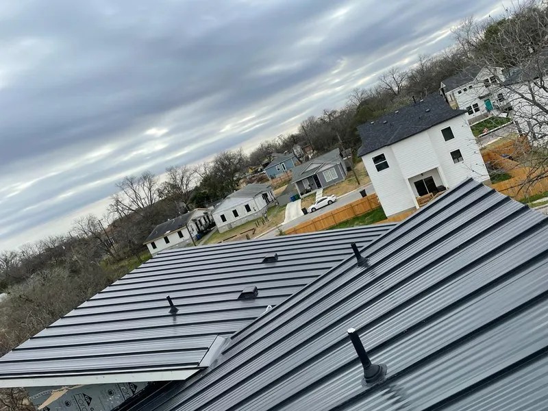 Standing seam metal roof panels with vents for Skylight Repair in Vineland